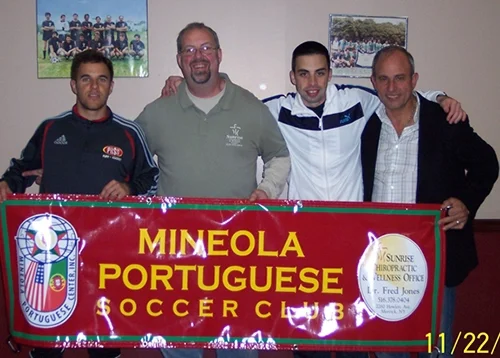 Chiropractor Merrick NY Fred Jones With Soccer Club